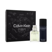 Calvin Klein Eternity  Edt 100 Ml + Deodorant 150 Ml 100Ml    Per Uomo (Eau De Toilette)