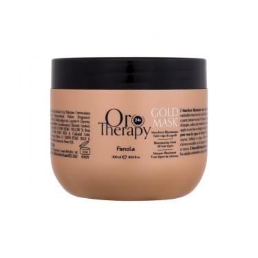 Fanola Oro Therapy 24K Gold Mask 300Ml  Per Donna  (Hair Mask)  