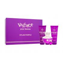 Versace Pour Femme Dylan Purple 100Ml Edp 100 Ml + Edp 5 Ml + Shower Gel 100 Ml + Body Lotion 100 Ml Per Donna  Body Lotion(Eau De Parfum)  