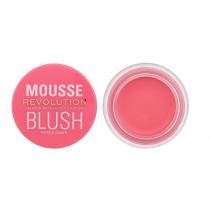Makeup Revolution London Mousse Blush 6G  Per Donna  (Blush)  Squeeze Me Soft Pink