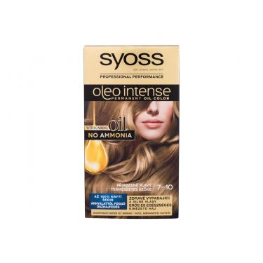 Syoss Oleo Intense Permanent Oil Color 50Ml  Per Donna  (Hair Color)  7-10 Natural Blond
