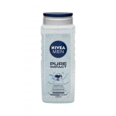 Nivea Men Pure Impact   500Ml    Per Uomo (Bagnoschiuma)