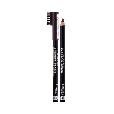 Rimmel London Professional Eyebrow Pencil   1,4G 001 Dark Brown   Per Donna (Matita Per Gli Occhi)