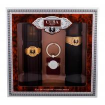 Cuba Gold  Edt 100Ml + 100Ml Aftershave Lotion + Key Ring 100Ml    Per Uomo (Eau De Toilette)