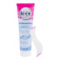 Veet Silk & Fresh Sensitive Skin  100Ml    Per Donna (Prodotto Depilatorio)