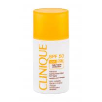 Clinique Sun Care Mineral Sunscreen Fluid For Face  30Ml   Spf50 Per Donna (Cura Del Sole Per Il Viso)