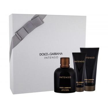 Dolce&Gabbana Pour Homme Intenso 125Ml   Edp 125 Ml + Aftershave Balm 100 Ml + Shower Gel 50 Ml    Per Uomo 
