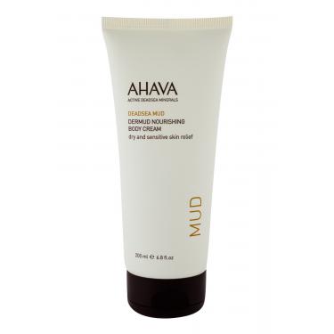 Ahava Deadsea Mud Dermud Nourishing Body Cream  200Ml    Per Donna (Crema Per Il Corpo)