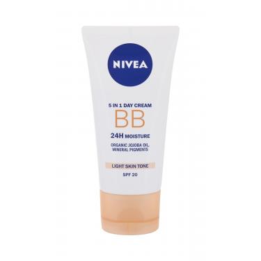 Nivea Bb Cream 5In1 Day Cream  50Ml Light  Spf20 Per Donna (Crema Bb)