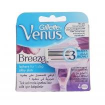 Gillette Venus Breeze  4Pc    Per Donna (Lama Di Ricambio)