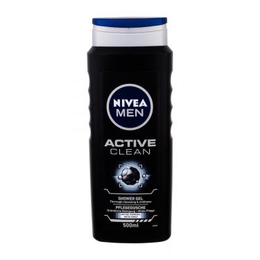 Nivea Men Active Clean   500Ml    Per Uomo (Bagnoschiuma)