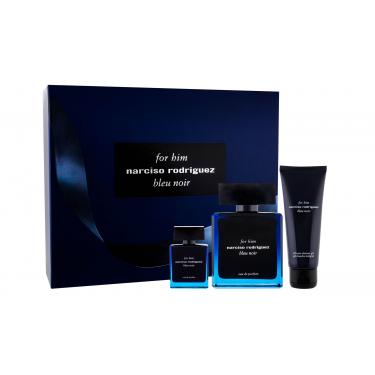 Narciso Rodriguez For Him Bleu Noir 100Ml   Edp 100 Ml + Edp 10 Ml + Shower Gel 75 Ml    Per Uomo 