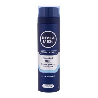 Nivea Men Protect & Care Moisturising  200Ml    Per Uomo (Gel Da Barba)