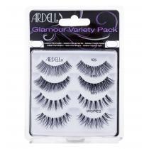 Ardell Glamour 105 1 Pair Of Lashes + 1 Pair Of Lashes Glamour 415 + 1 Pair Of Lashes Glamour 601 + 1 Pair Of Lashes Glamour Wispies 1Pc Black   Per Donna (Ciglia Finte)