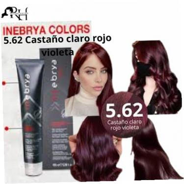 Inebrya Color      5/62 Light Chestnut Red Violet 100ml(Hair Color) Unisex