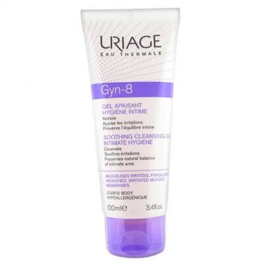 Uriage Gyn-Phy Gyn-8 Soothing Cleansing Gel      100ml(Intimate Hygiene) Per Donna