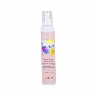 Inebrya Ice Cream Pro-Volume Mousse Conditioner      200ml(Conditioner) Unisex