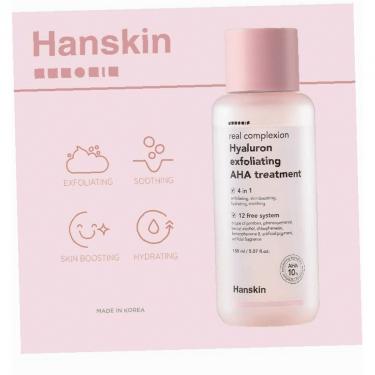 Hanskin Hyaluron 150Ml Exfoliating Aha Treatment   (Peeling) Unisex  