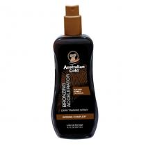 Australian Gold Bronzing Accelerator Dark Tanning Spray      237ml(Sun Body Lotion) Per Donna