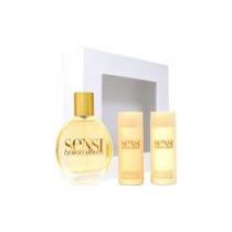 Giorgio Armani Sensi 50Ml Edp 50Ml + 50Ml Docciaschiuma + 50Ml Lozione Corporale   Per Donna (Eau De Parfum)