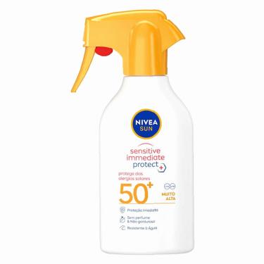 Nivea Sun 270Ml Sensitive Immediate Protect Spray  Spf50+ (Sun Body Lotion) Unisex  