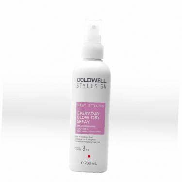 Goldwell Style Sign Heat Styling 200Ml Everyday Blow-Dry Spray   (For Heat Hairstyling) Per Donna  