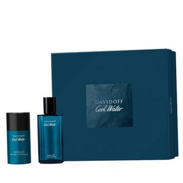Davidoff Cool Water    Edt 75 ml + Deostick 75 ml Deodorant  75ml(Eau de Toilette) Per Uomo