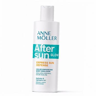 Anne Möller After Sun 175Ml Glow Express Sun Defense Color Enhacing Body Emulsion   (After Sun Care) Unisex  