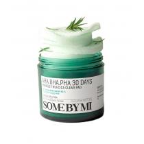Some By Mi AHA.BHA.PHA 30 Days Miracle Truecica Clear Pad      70pc(Cleansing Wipes) Unisex