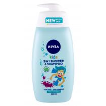 Nivea Kids 2In1 Shower & Shampoo  500Ml   Magic Apple Scent K (Bagnoschiuma)