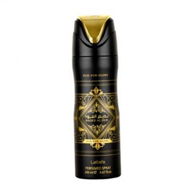 Lattafa Bade'e Al Oud Oud For Glory      200ml(Deodorant) Unisex