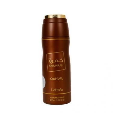 Lattafa Khamrah Qahwa      200ml(Deodorant) Unisex