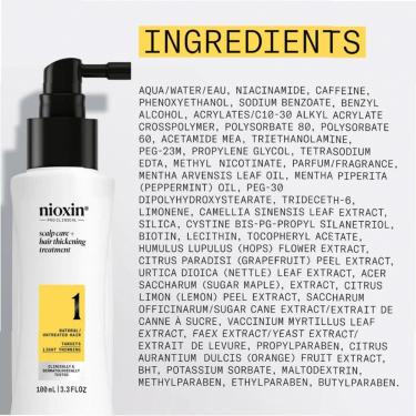 Nioxin System 1 100Ml Scalp & Hair Treatment   (Hair Volume) Per Donna  