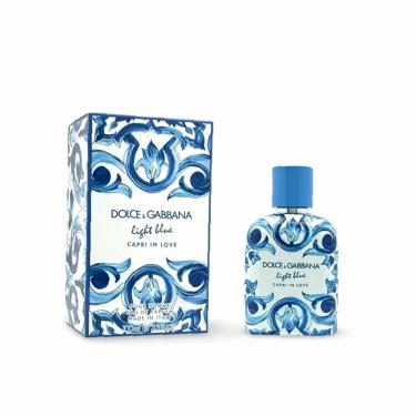 Dolce&Gabbana Light Blue 100Ml Capri In Love   (Eau De Parfum) Per Uomo  