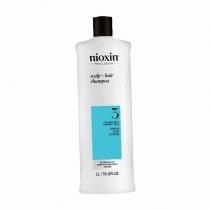 Nioxin System 3 1000Ml Scalp + Hair Shampoo   (Shampoo) Per Donna  