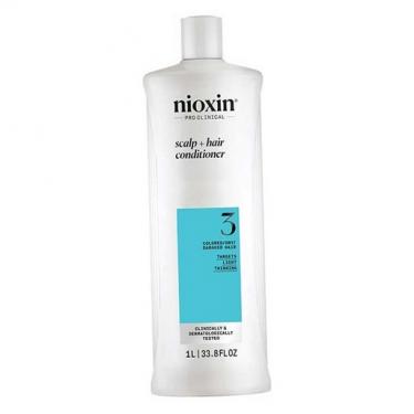 Nioxin System 3 1000Ml Scalp + Hair Conditioner   (Conditioner) Per Donna  