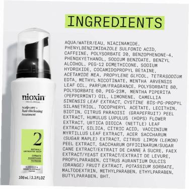 Nioxin System 2 100Ml Scalp Care + Hair Thickening Treatment   (Leave-In Hair Care) Per Donna  