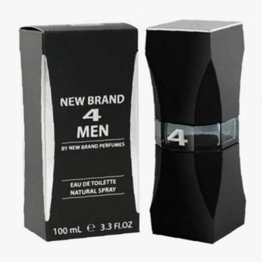 New Brand Parfums Prestige 100Ml 4 Men   (Eau De Toilette) Per Uomo  