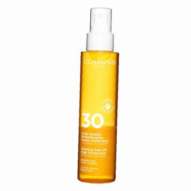 Clarins Sun Care 150Ml Glowing Sun Oil  Spf30 (Sun Body Lotion) Per Donna  