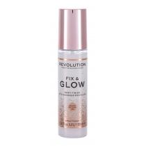 Makeup Revolution London Fix & Glow Dewy Finish  100Ml    Per Donna (Fissatore Per Il Trucco)