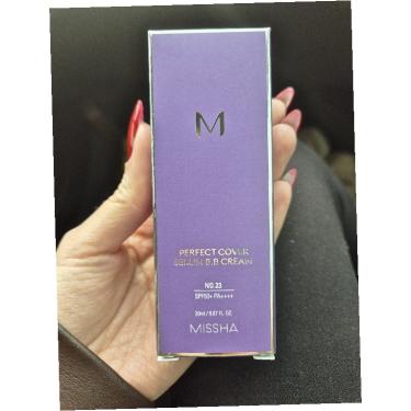 Missha M Perfect Cover Serum B.B. Cream  SPF50+   No.23 Natural Beige 20ml(BB Cream) Per Donna