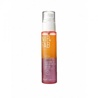 Nip+Fab Replenish 75Ml 2In1 Tone & Top-Up Mist  Spf50 (Facial Lotion And Spray) Per Donna  