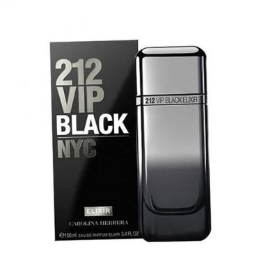 Carolina Herrera 212 VIP Men Black Elixir      100ml(Eau de Parfum) Per Uomo