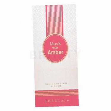 Khadlaj Musk Pour Amber 100Ml    (Eau De Parfum) Per Donna  