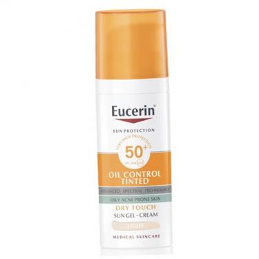 Eucerin Sun Protection Pigment Control Tinted Gel-Cream  SPF50+   Light 50ml(Face Sun Care) Per Donna