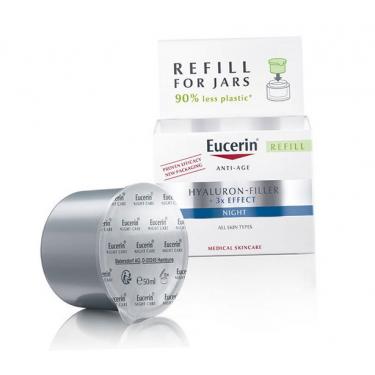 Eucerin Hyaluron-Filler + 3x Effect Night Cream Refill     50ml(Night Skin Cream) Per Donna
