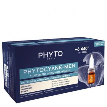 Phyto Phytocyane-Men Anti-Hair Loss Treatment      12x3,5ml(Against Hair Loss) Per Uomo