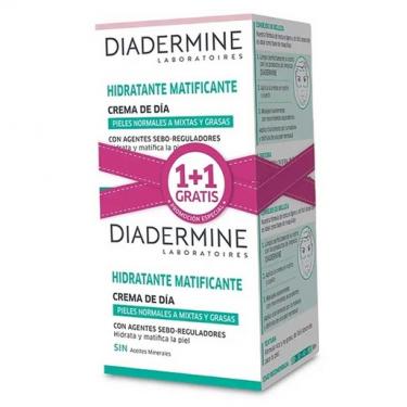 Diadermine pH7 Hydrating Mattifying Day Cream      2x50ml(Day Cream) Per Donna