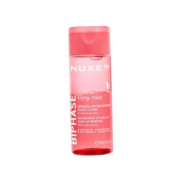 NUXE Very Rose Biphase Waterproof Eye and Lip Make-up Remover      100ml(Eye Makeup Remover) Per Donna
