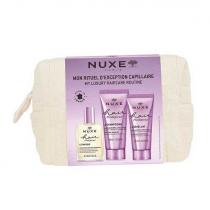 NUXE Hair Prodigieux My Luxury Haircare Routine   Hair Prodigieux High Shine Shampoo 50 ml + Hair Prodigieux High Shine Conditioner 30 ml + Hair Prodigieux Pre-Shampoo Nourishing Mask 30 ml + Cosmetic Bag Hair Mask  50ml(Shampoo) Per Donna